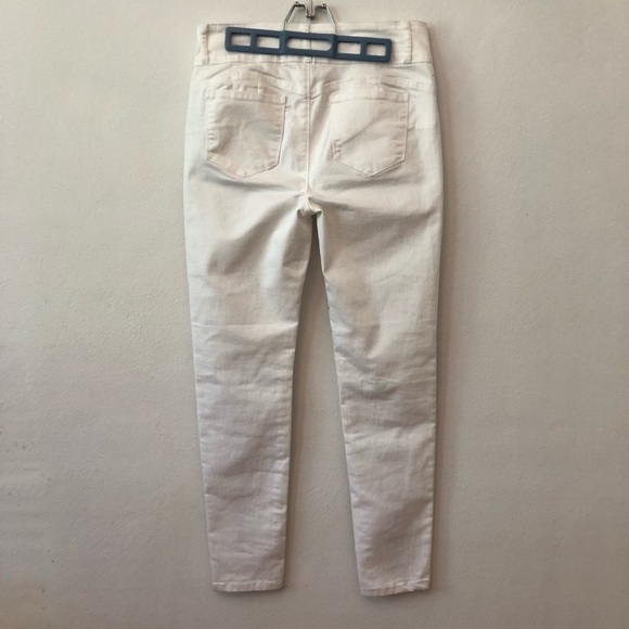 WAX Jeans Paint splatter white Jeans. Butt I love you Abstract High Waist. PRIDE - Picture 11 of 15